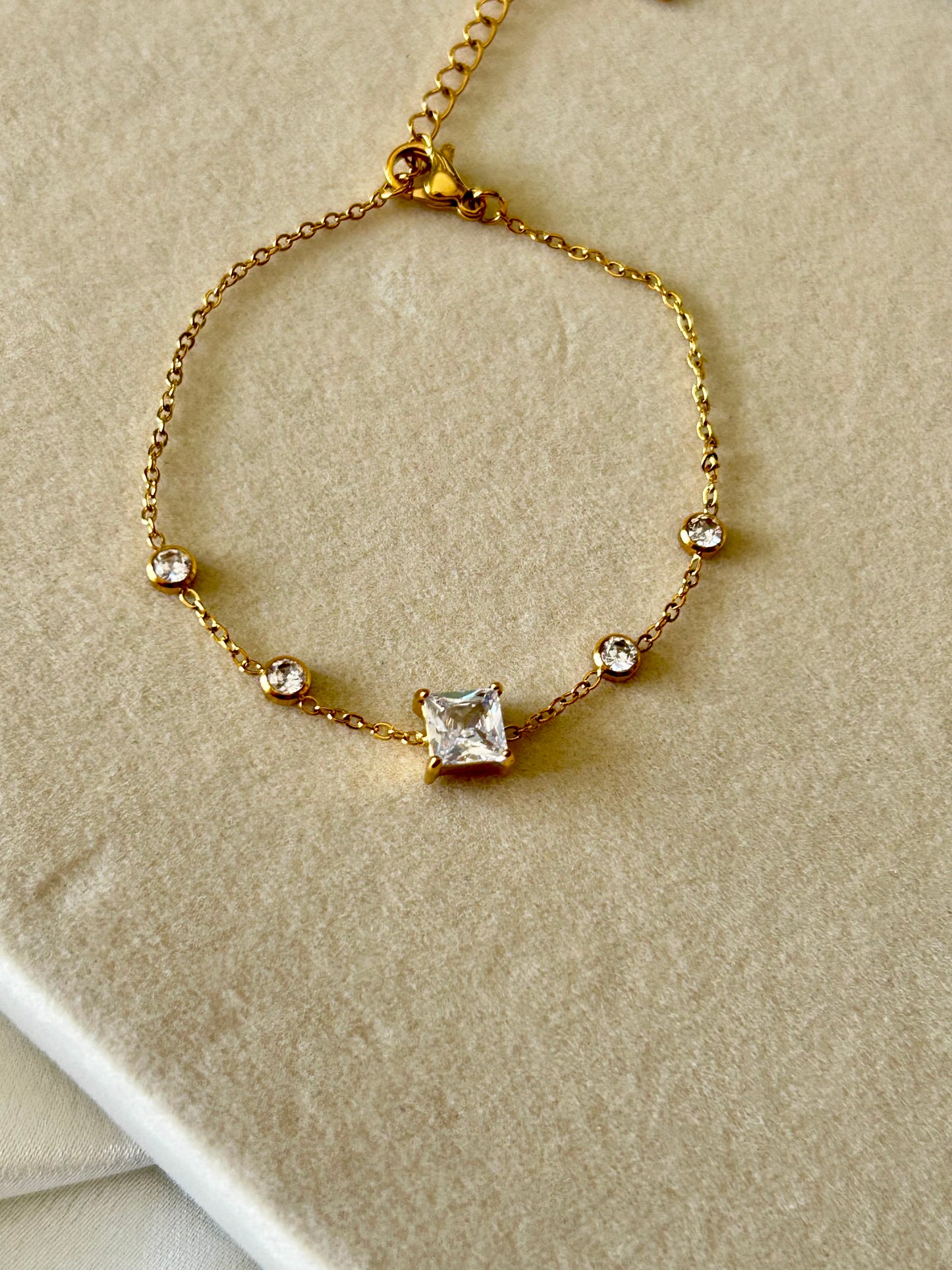 Princess Cut Bracelet