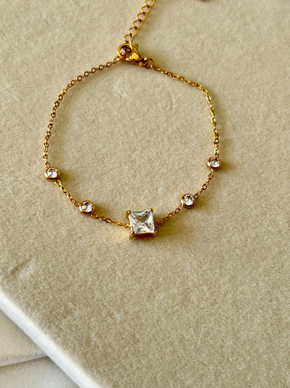 Princess Cut Bracelet