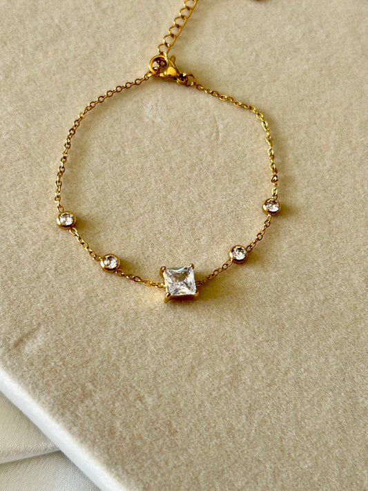 Princess Cut Bracelet