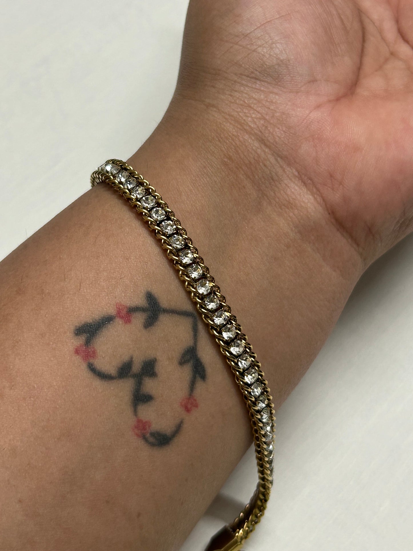 Diamond Block Bracelet
