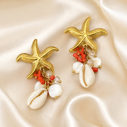Starfish Earrings
