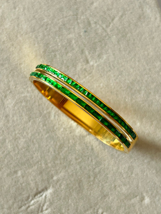 Green Stone Bracelet(Thin Wrist)