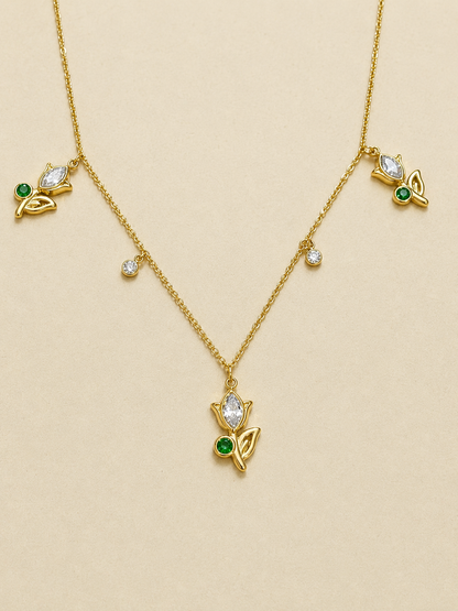 Tulip Layered Necklace