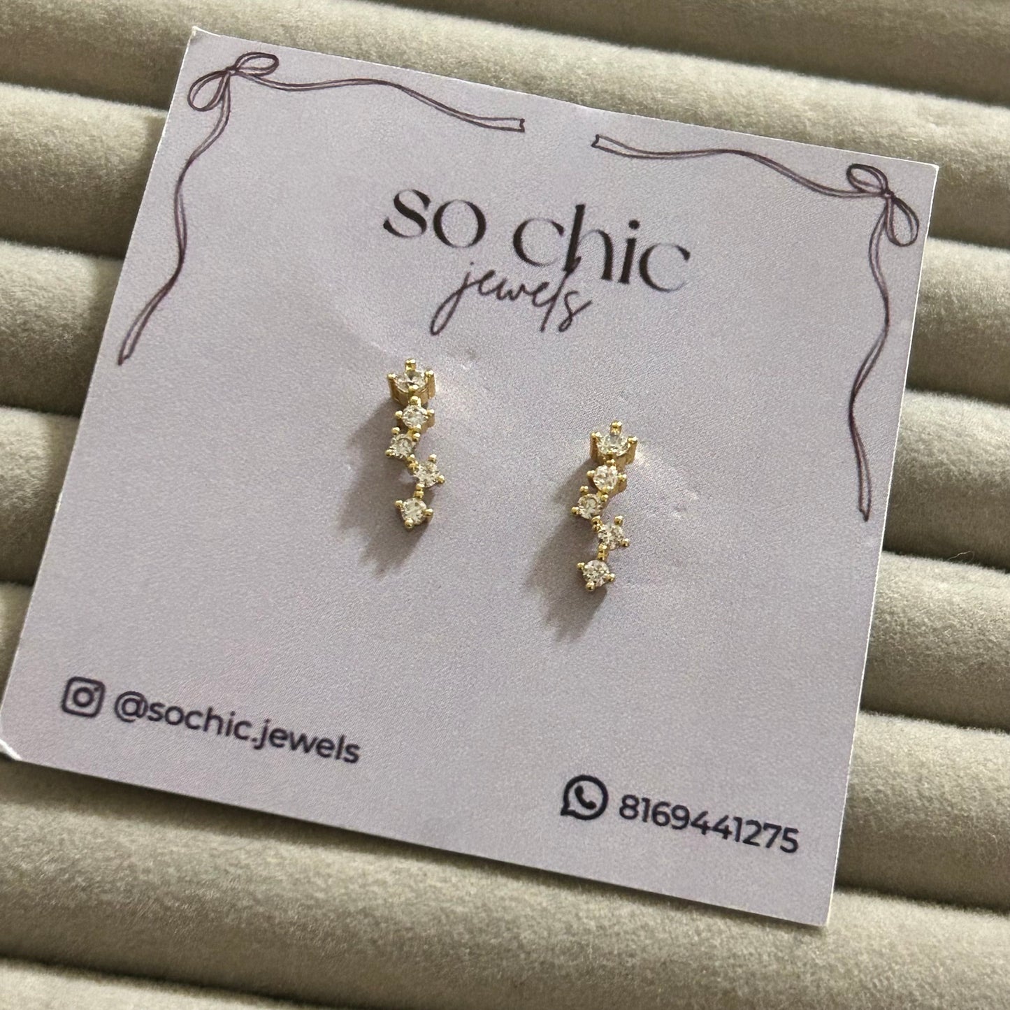 Dainty Diamonds Studs