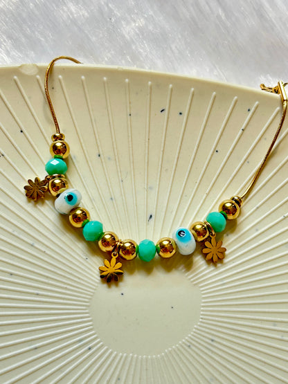 Evil Eye Beaded Bracelet