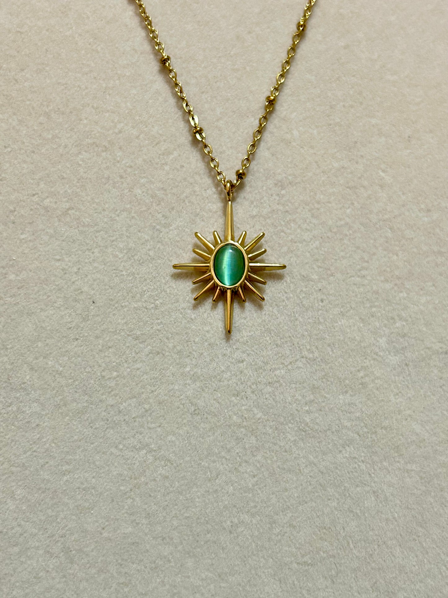 Aqua Solara Necklace