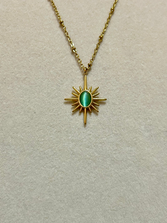 Aqua Solara Necklace