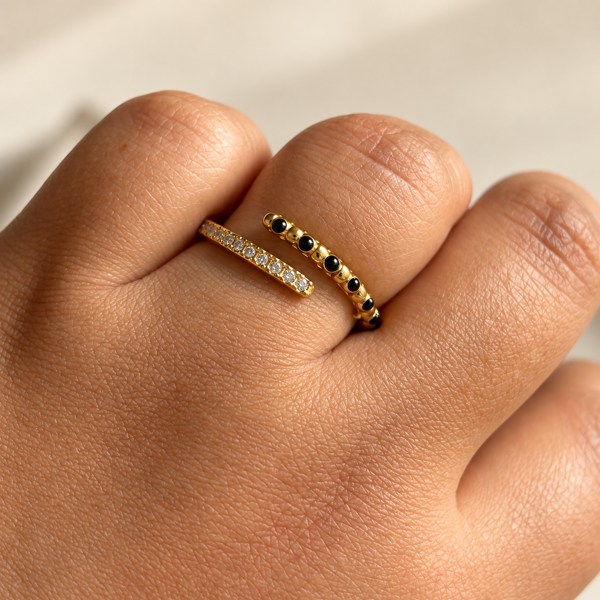 Mangalsutra Open Ring