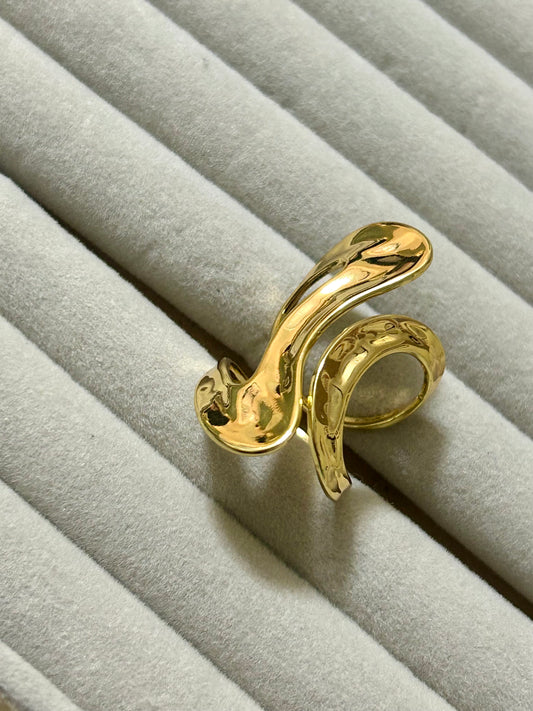 Liquid Luxe Statement Ring
