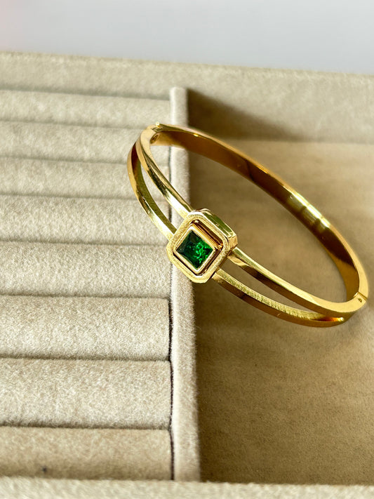 Emerald Bracelet( Thin Bracelet)