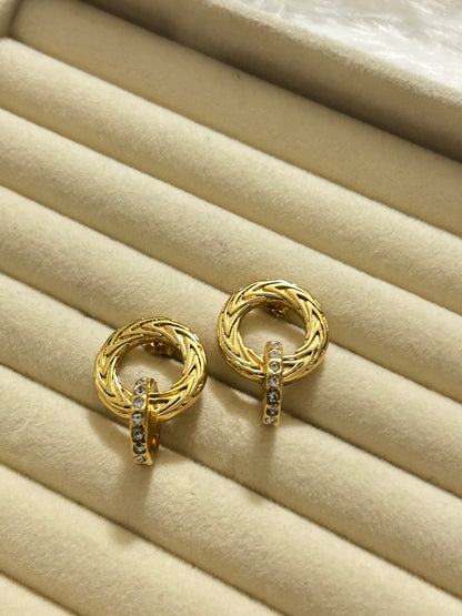 Coin Diamonds Studs