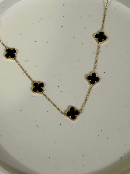 Black Clover Necklace