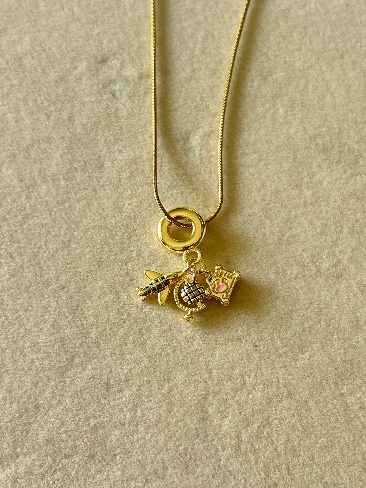 Travel Charm Necklace