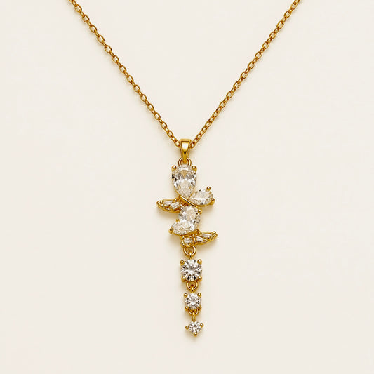 Butterfly Lariat Necklace