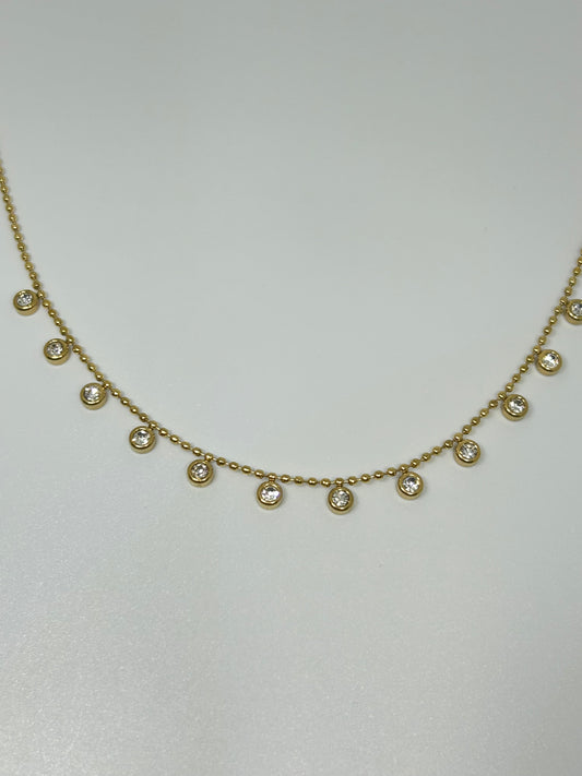 Dainty Droplets Necklace