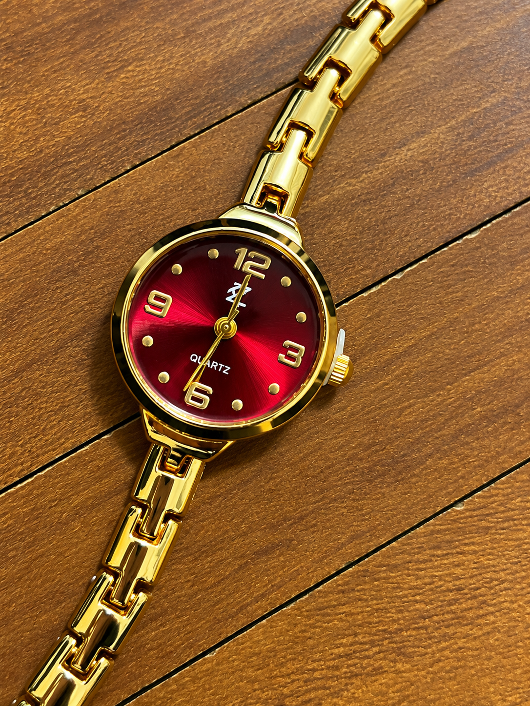 Maroon Dial Vintage Watch