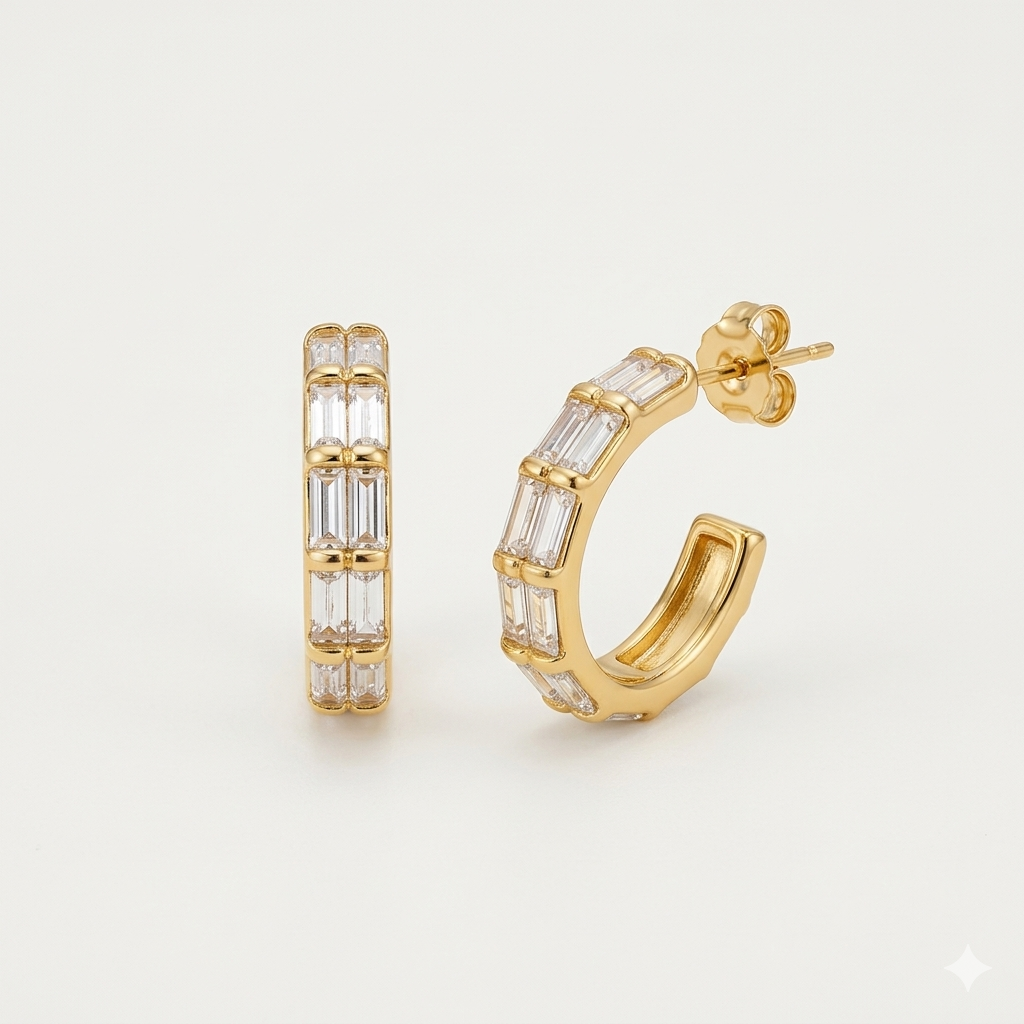 Diamonds Hoop