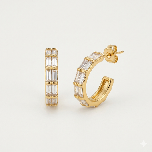 Diamonds Hoop