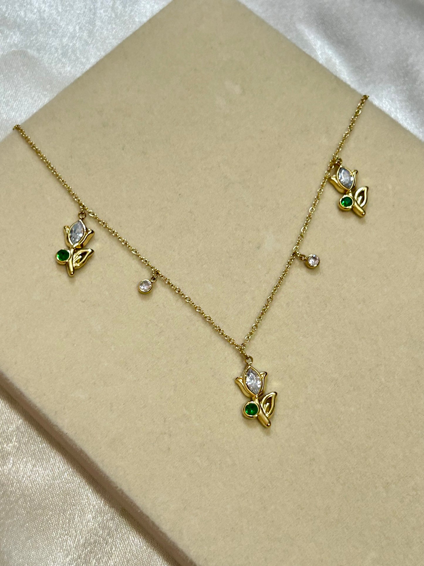 Tulip Layered Necklace