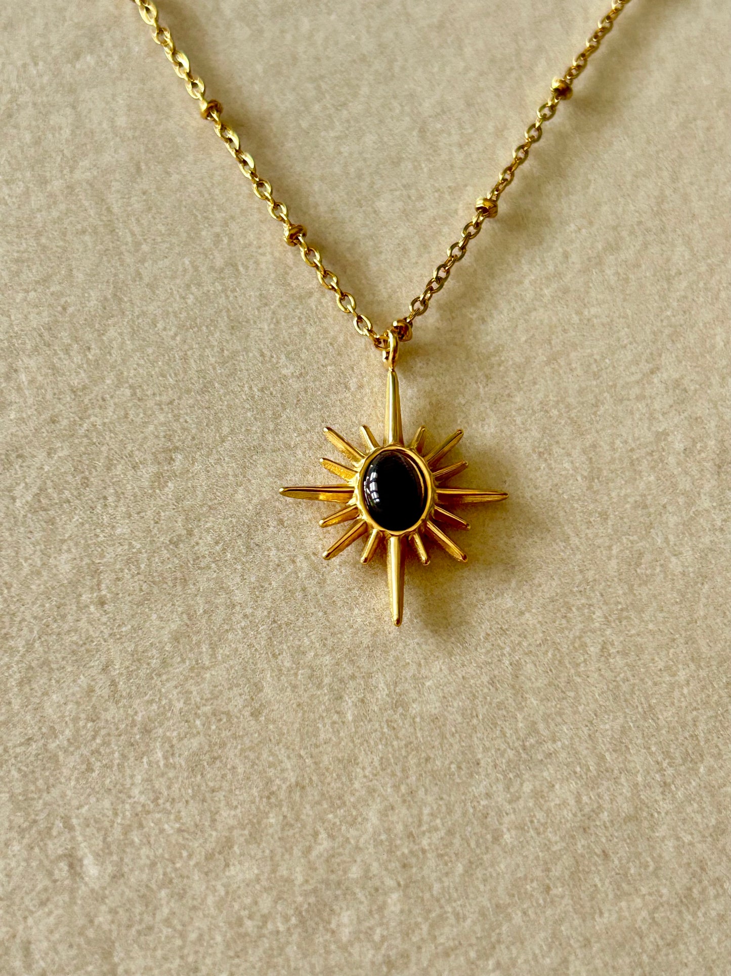 Golden Eclipse Necklace