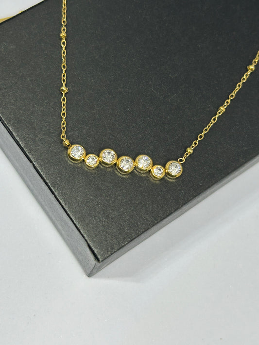 Radiant Row Necklace