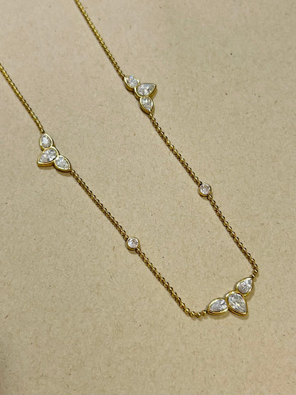Crystal Bloom Necklace