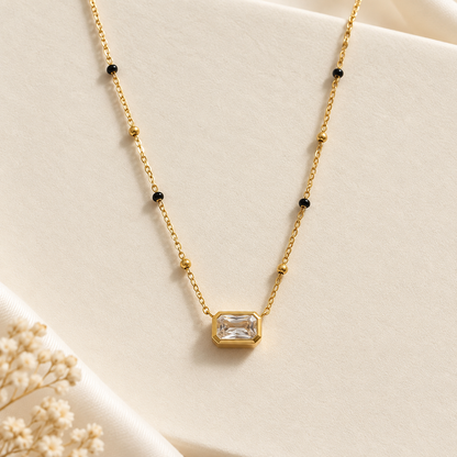 Slim Stone Necklace