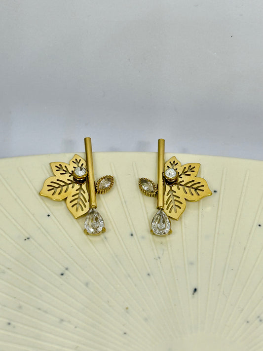 Leaf Cascade Earrings