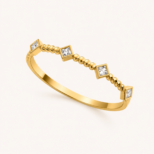 White Diamond Baby Bracelet(Thin Wrist)