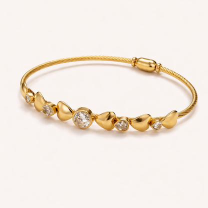White Hearts Bracelet