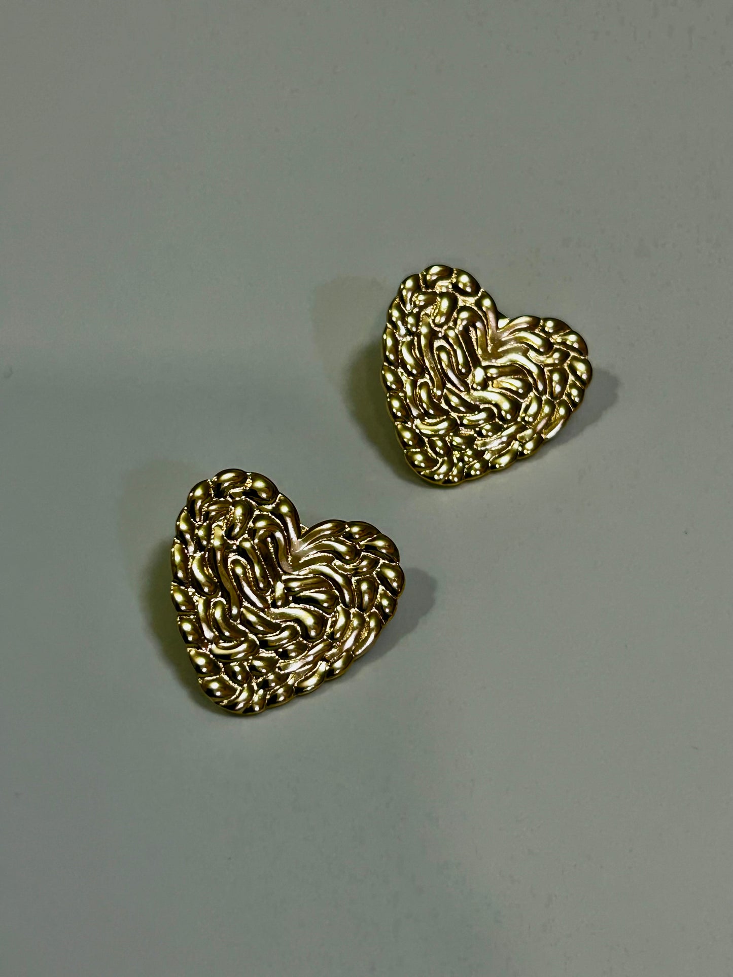 Heart Impression Earrings
