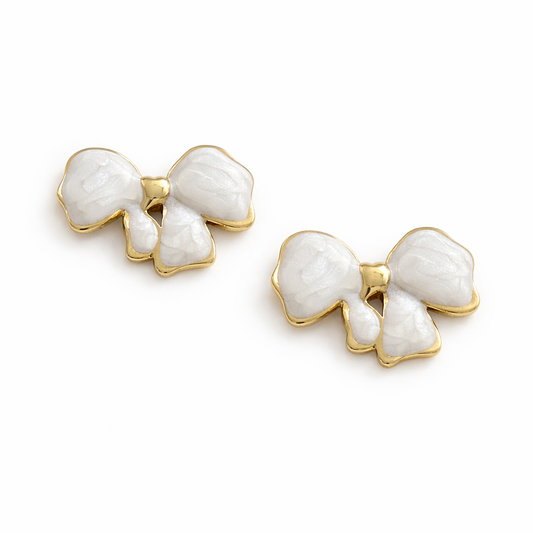 White Bow Stud