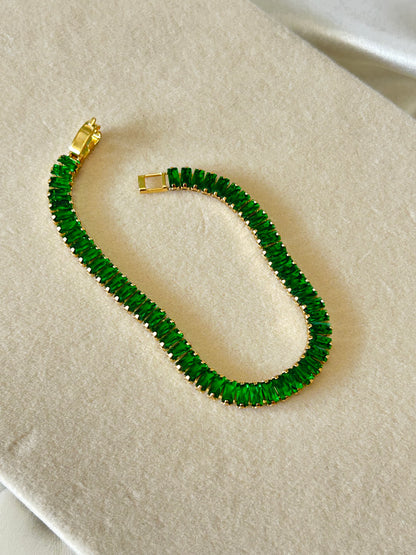 Emerald Tennis Bracelet