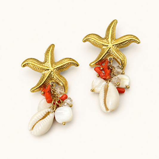 Starfish Earrings