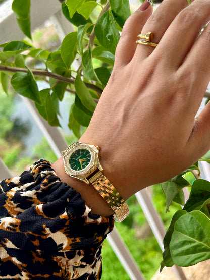 Vintage Green Watch