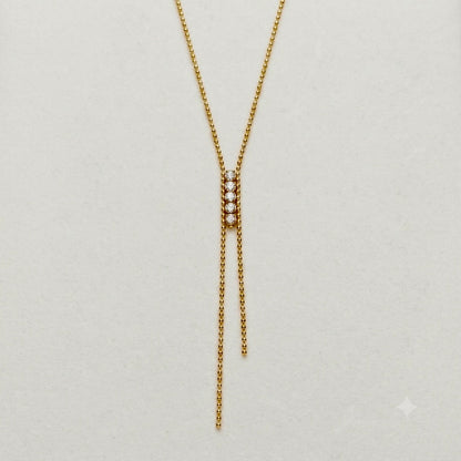 Diamonds Lariat Necklace