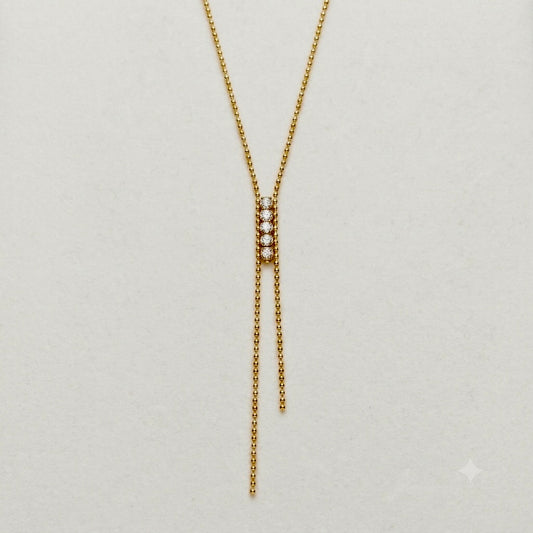 Diamonds Lariat Necklace