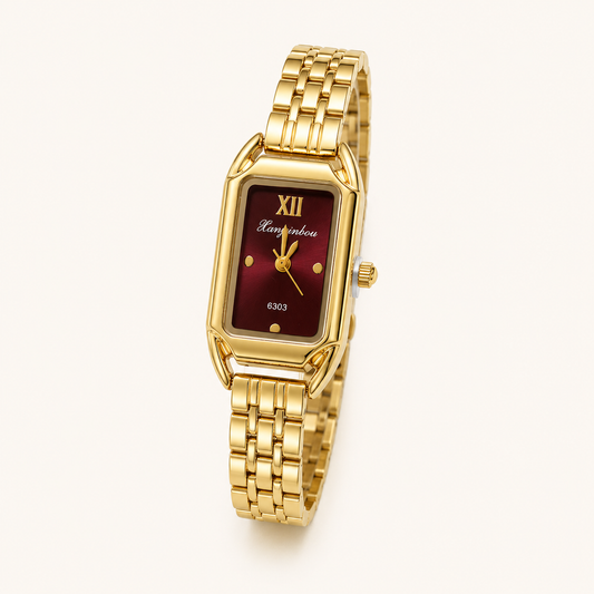 Old Money Maroon Watch