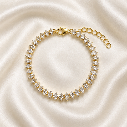 Halo Tennis Bracelet