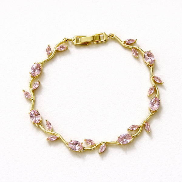 Baby Pink Tulip Bracelet