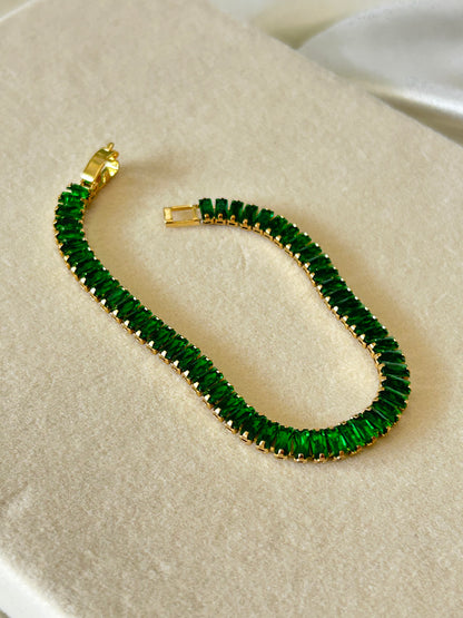 Emerald Tennis Bracelet