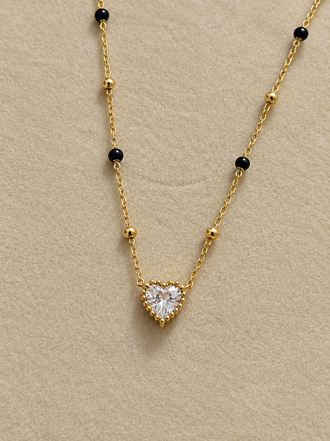 Heart Diamond Mangalsutra