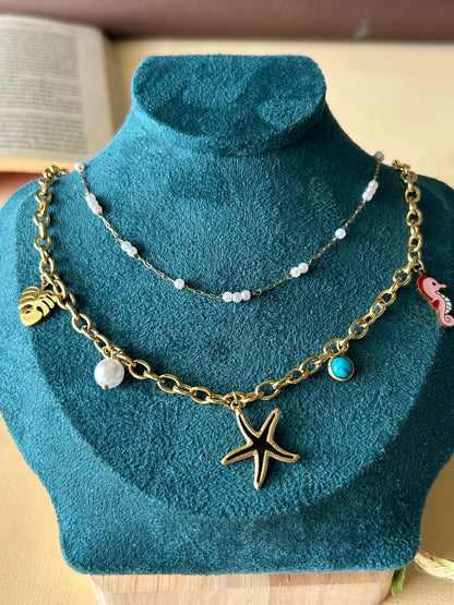 Ocean Whispers Layered Necklace
