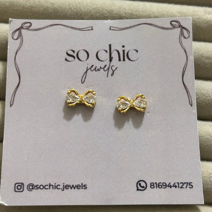 Small Bow Studs