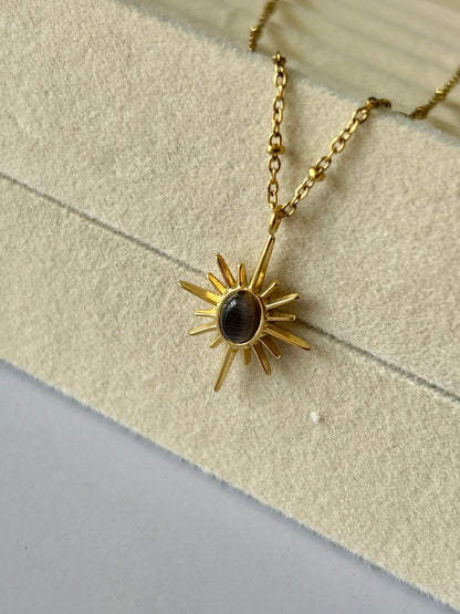 Golden Eclipse Necklace