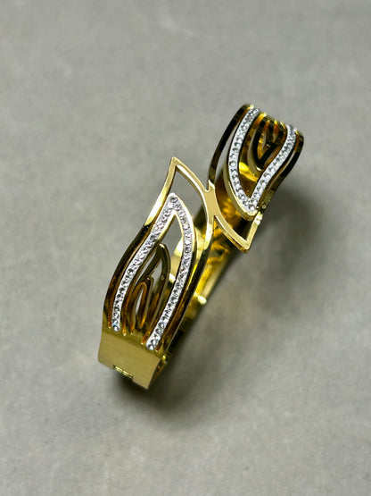 Radiant Leaf Bracelet(Thin Wrist)