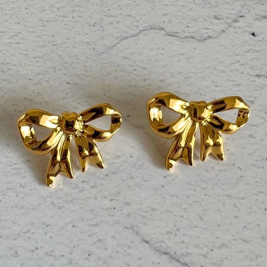 Small Bow Earring