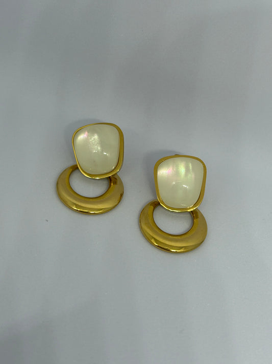 Halo Drop Earrings