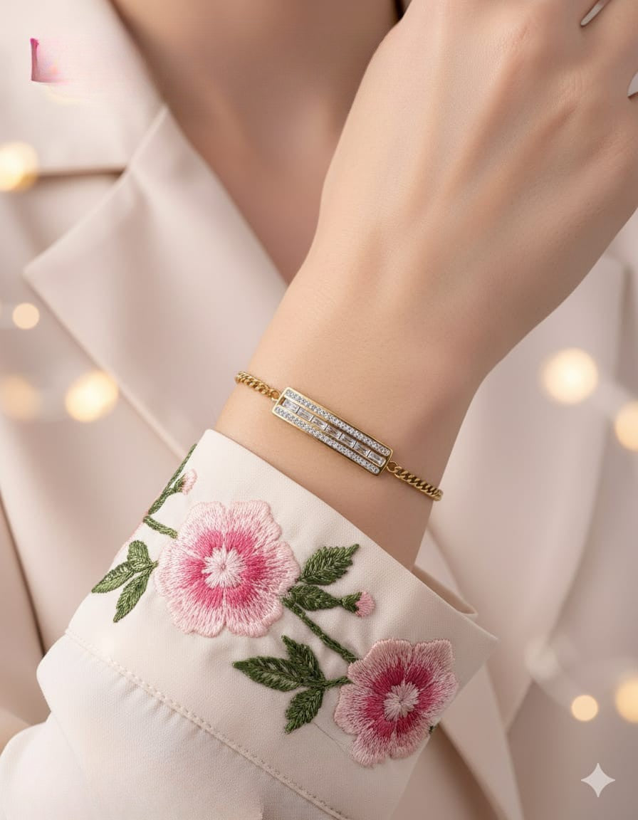 Diamond Chain Bracelet