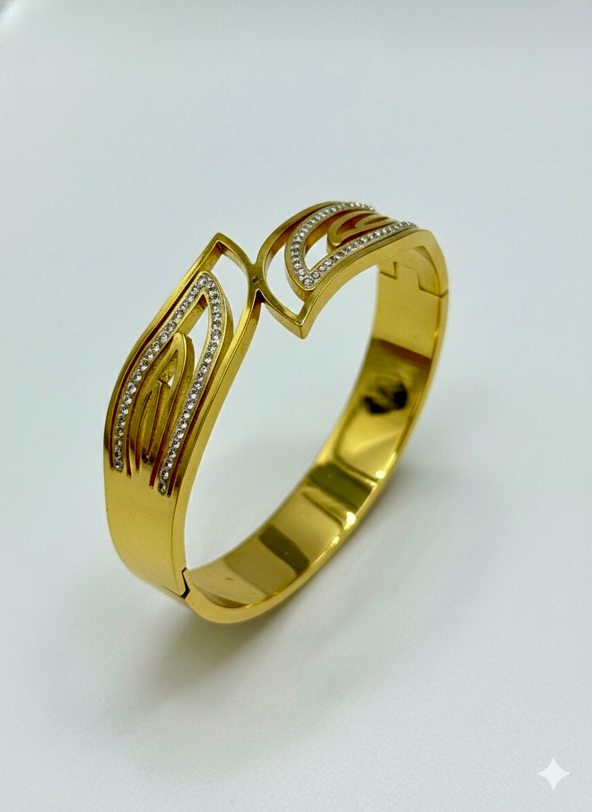 Radiant Leaf Bracelet(Thin Wrist)